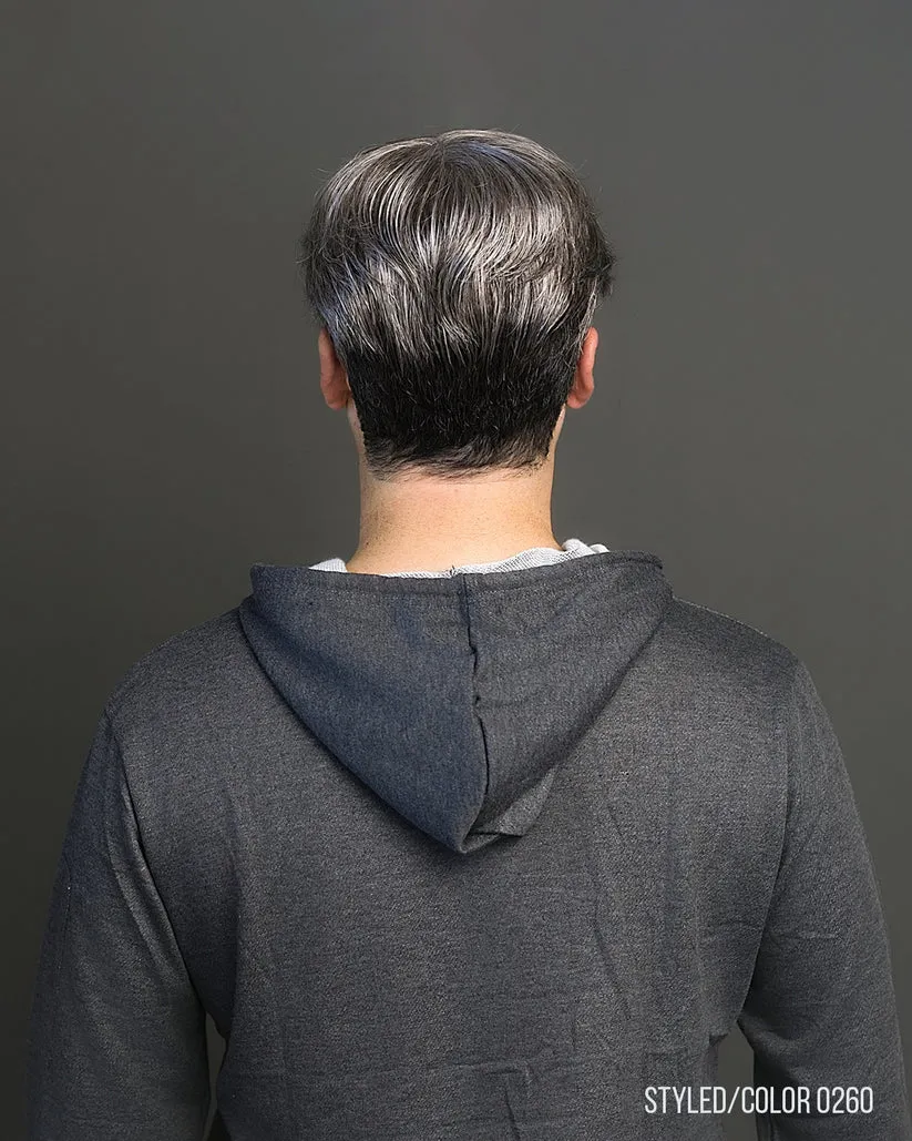 Accessories_Wigpro Collection_Wigs 403 Mens System H by WIGPRO: Mono-top Human Hair