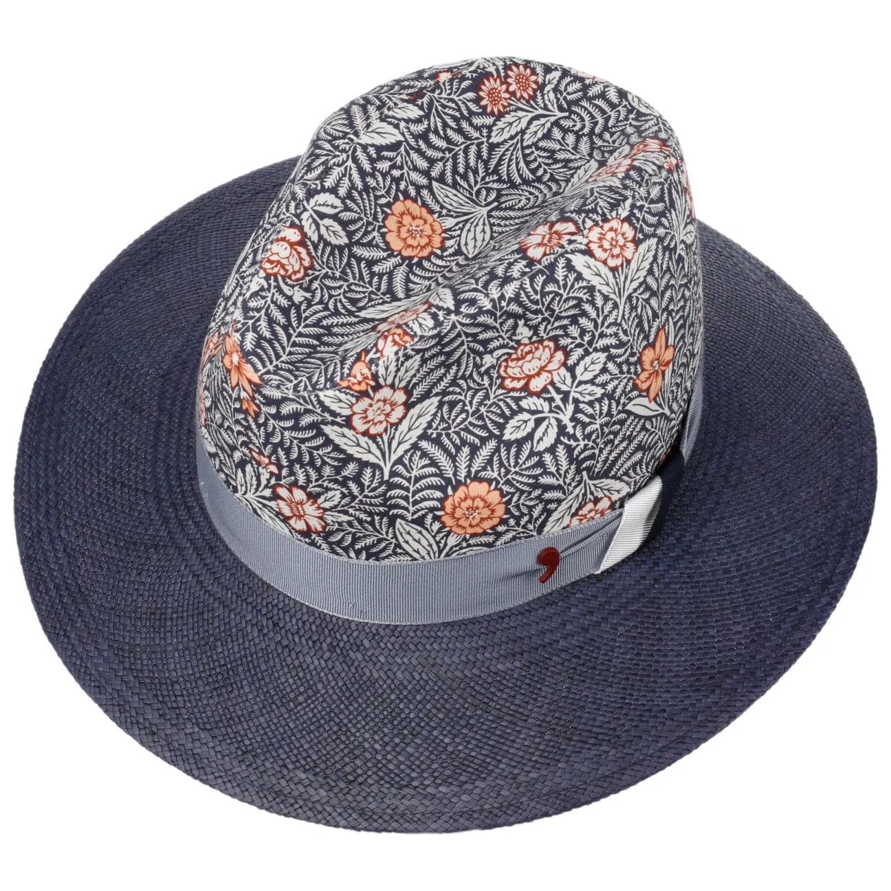Alfonso D´Este Hats Beltrento Panama Brim Cloth Hat by Alfonso D'Este