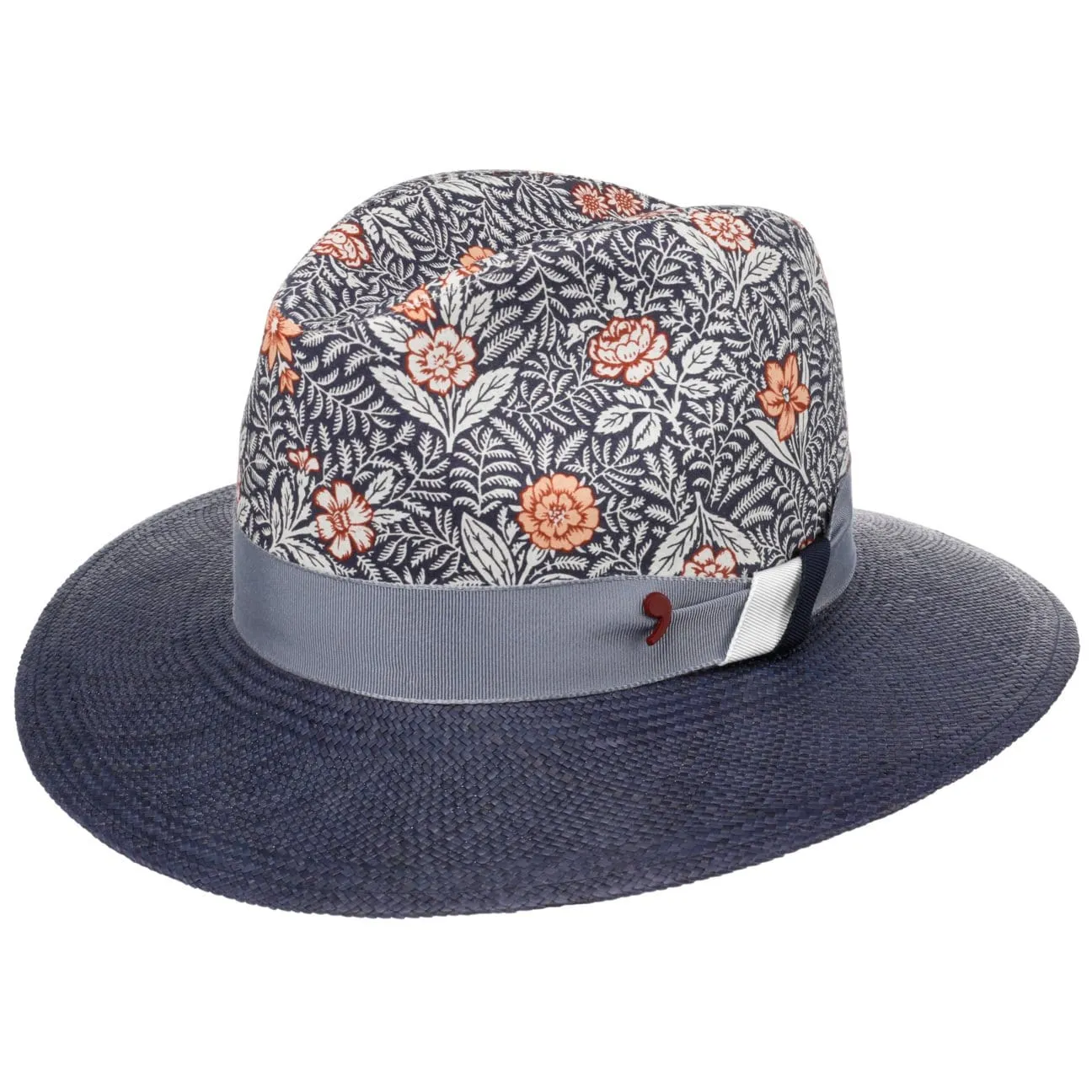Alfonso D´Este Hats Beltrento Panama Brim Cloth Hat by Alfonso D'Este