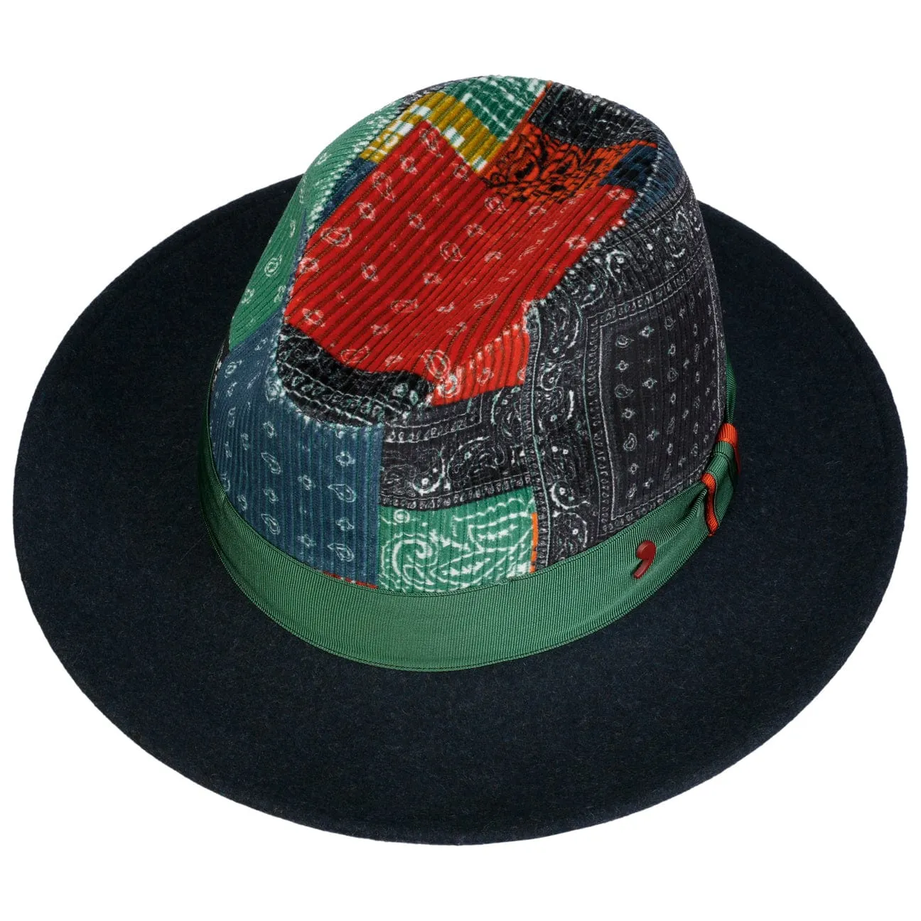 Alfonso D´Este Hats Candesto Fedora Wool Hat by Alfonso D'Este