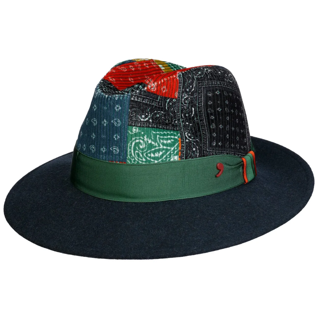 Alfonso D´Este Hats Candesto Fedora Wool Hat by Alfonso D'Este