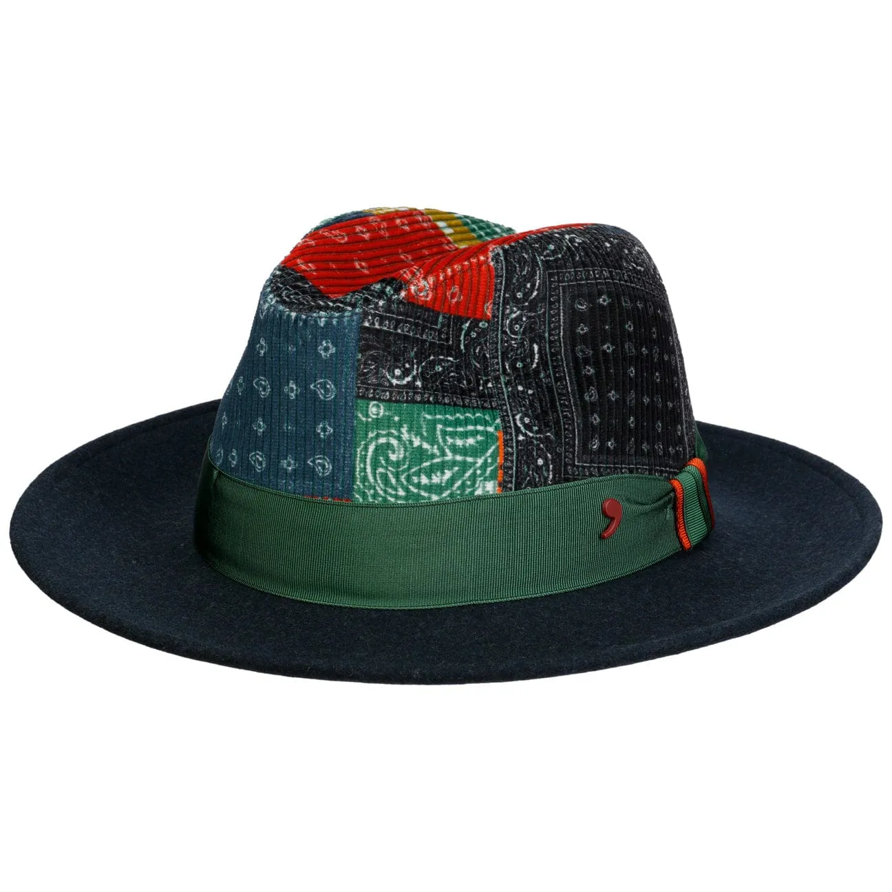 Alfonso D´Este Hats Candesto Fedora Wool Hat by Alfonso D'Este