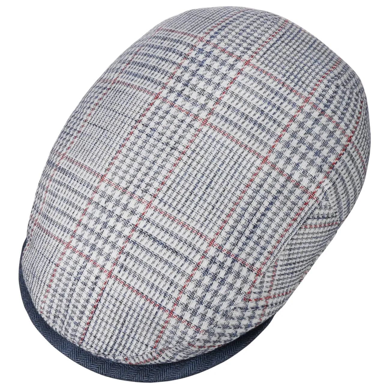 Alfonso D´Este Hats Colino Check Flat Cap by Alfonso D'Este