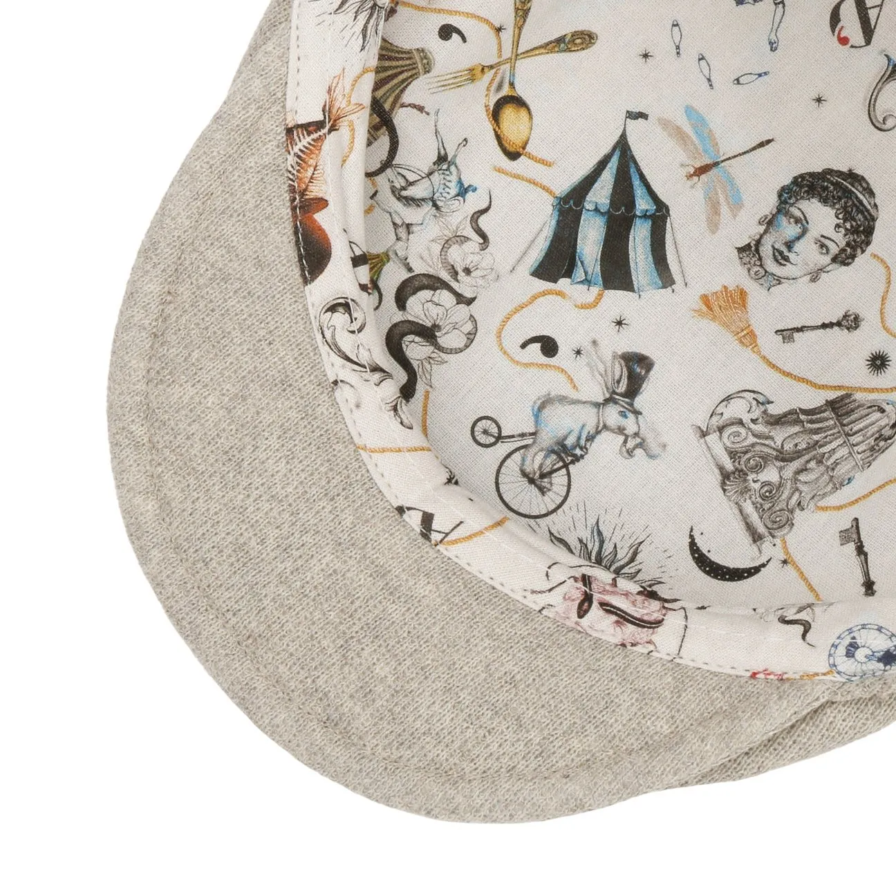 Alfonso D´Este Hats Cotton Knit Flat Cap by Alfonso D'Este