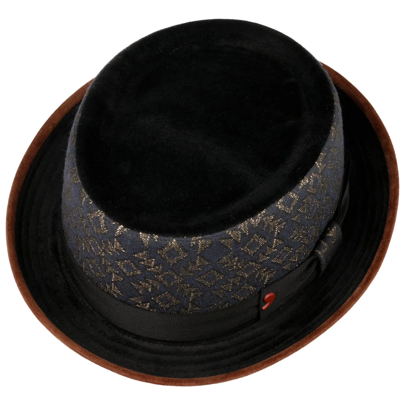 Alfonso D´Este Hats Daluno Pork Pie Cloth Hat by Alfonso D'Este