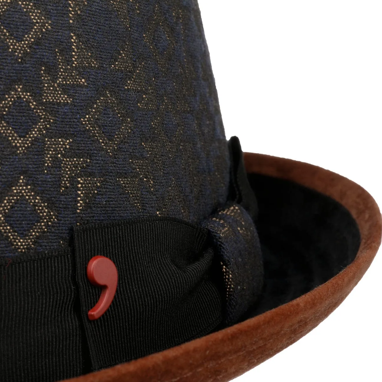 Alfonso D´Este Hats Daluno Pork Pie Cloth Hat by Alfonso D'Este