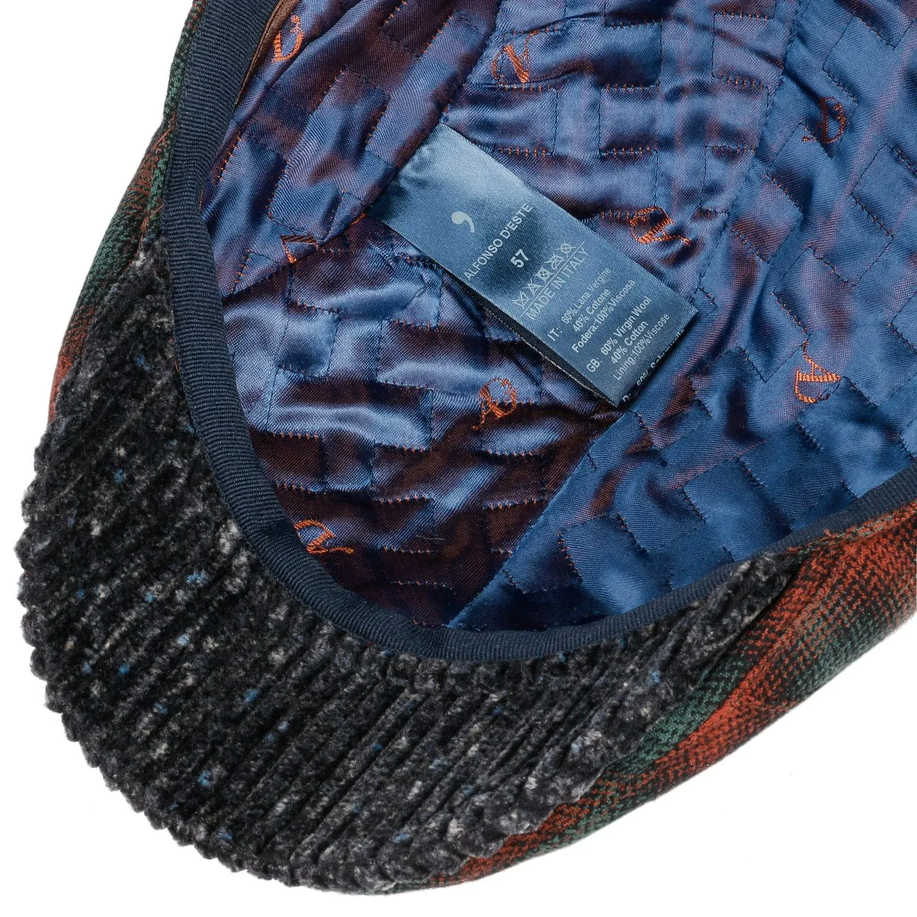 Alfonso D´Este Hats John Flat Cap by Alfonso D'Este