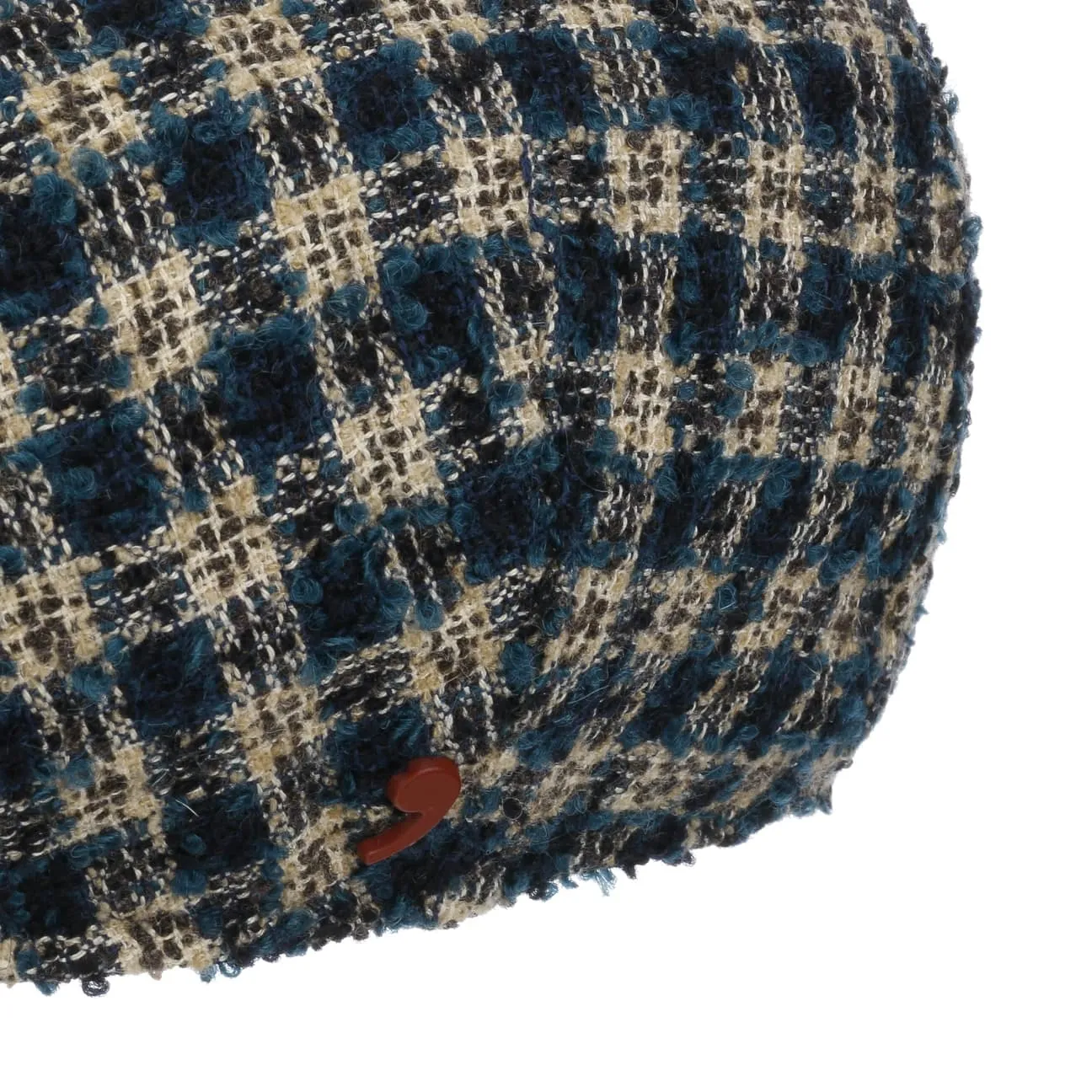Alfonso D´Este Hats Landio Boucle Check Flat Cap by Alfonso D'Este