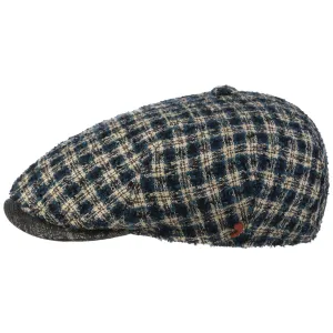 Alfonso D´Este Hats Landio Boucle Check Flat Cap by Alfonso D'Este