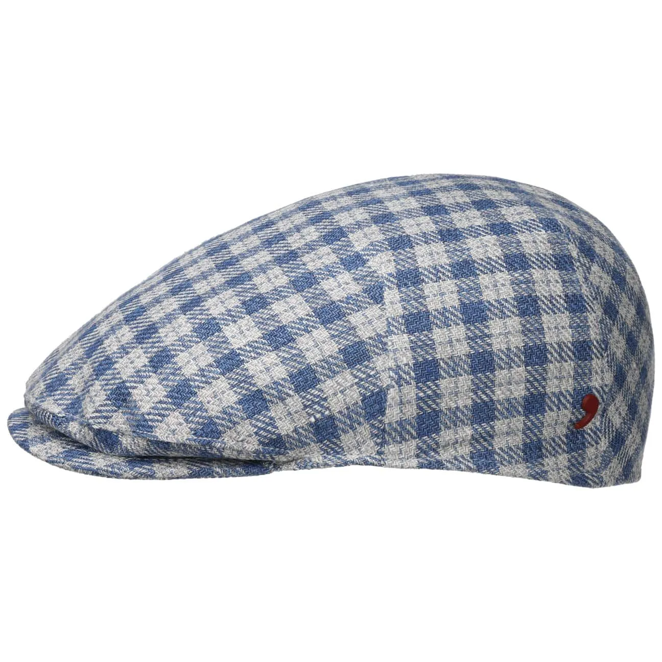 Alfonso D´Este Hats Lerino Check Flat Cap by Alfonso D'Este