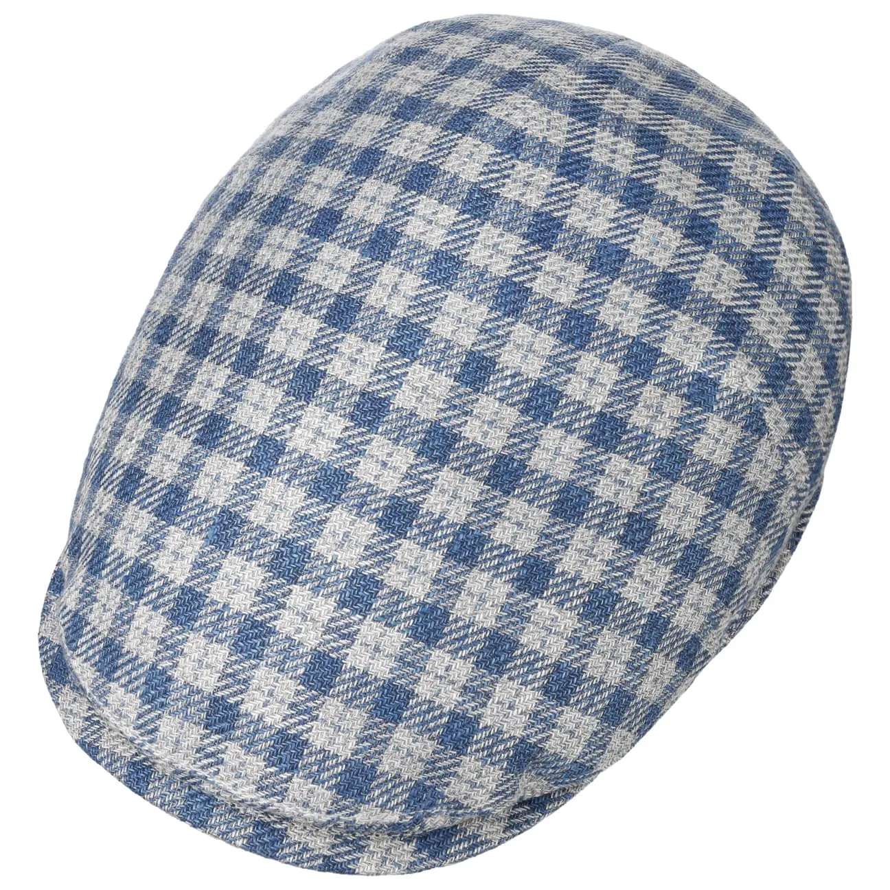 Alfonso D´Este Hats Lerino Check Flat Cap by Alfonso D'Este