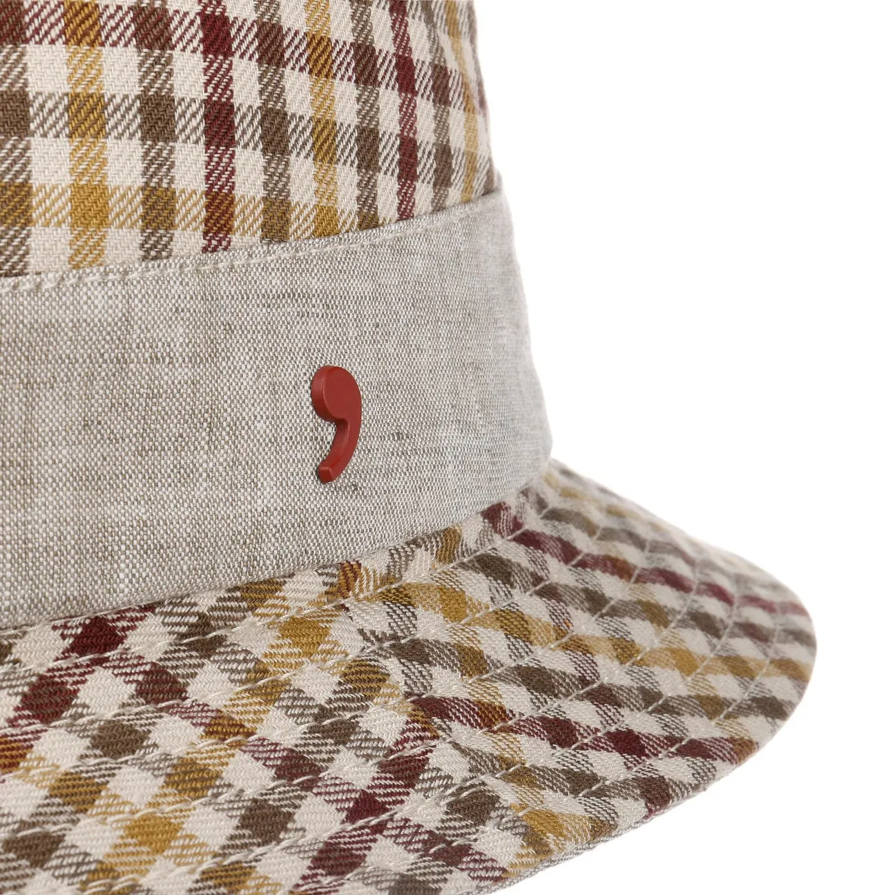 Alfonso D´Este Hats Massimo Bucket Linen Hat by Alfonso D'Este