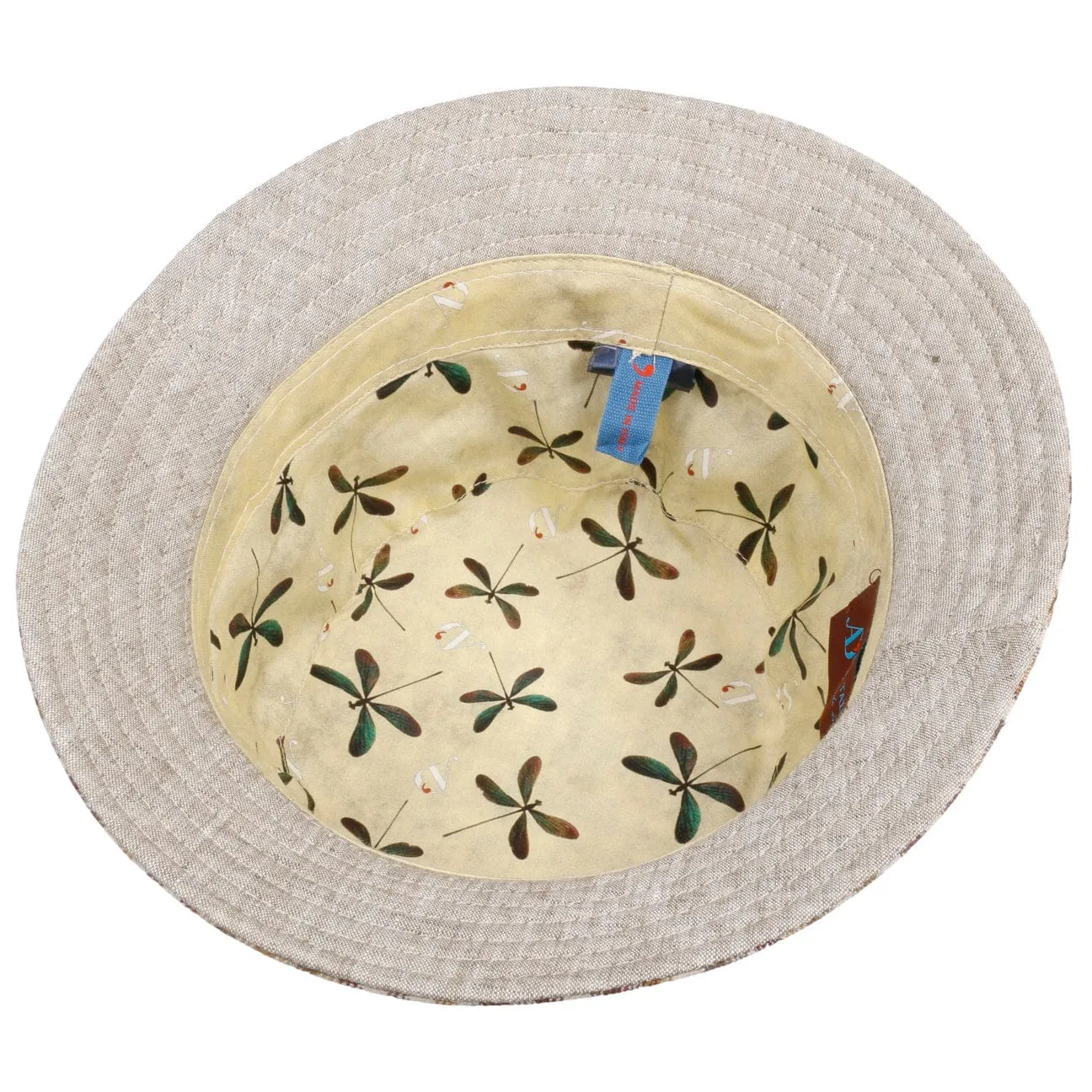 Alfonso D´Este Hats Massimo Bucket Linen Hat by Alfonso D'Este