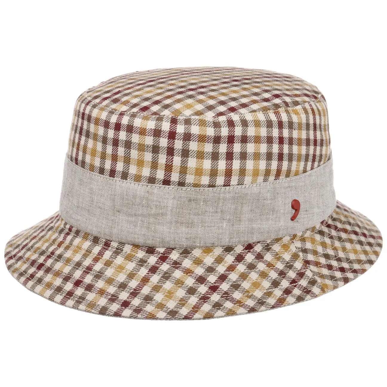 Alfonso D´Este Hats Massimo Bucket Linen Hat by Alfonso D'Este
