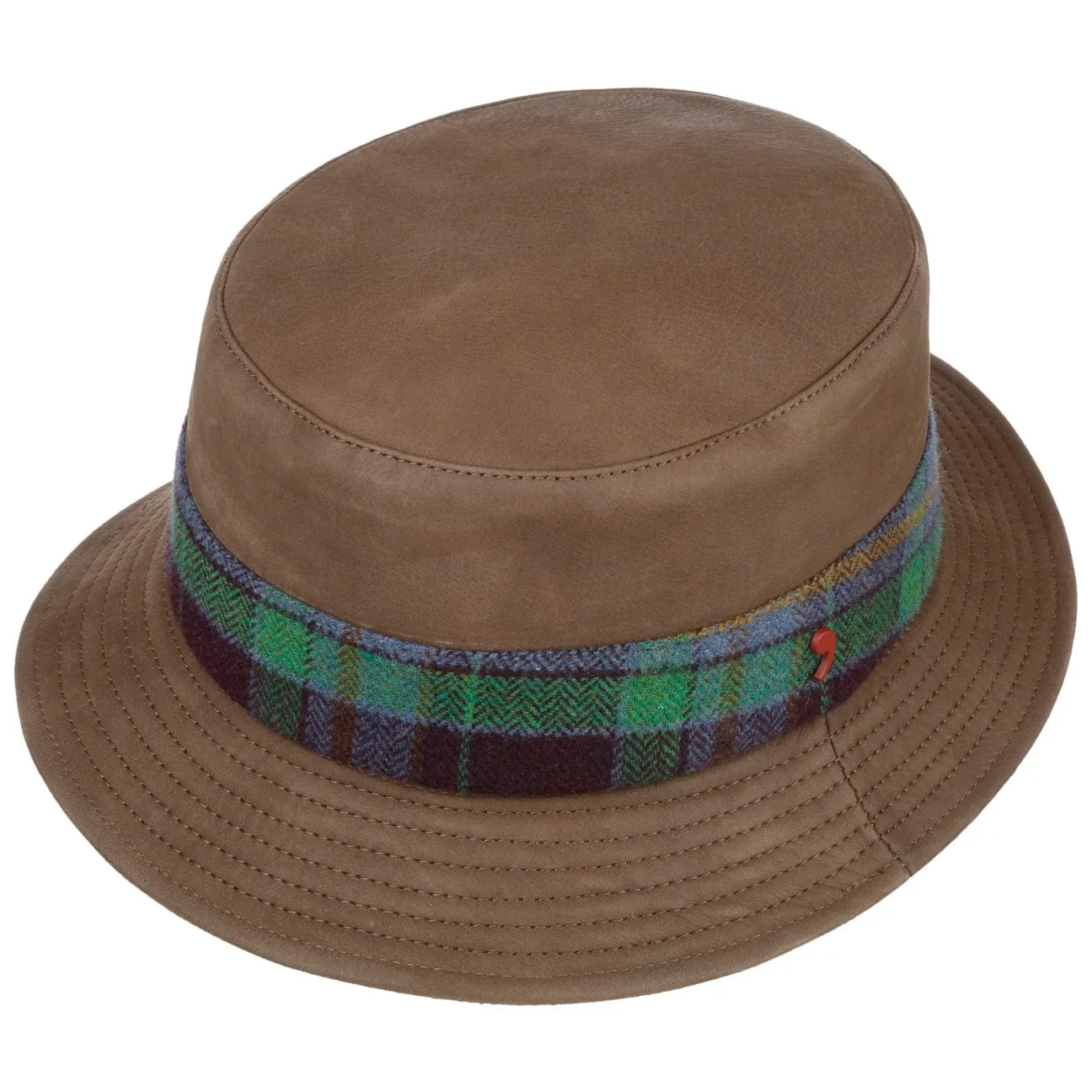 Alfonso D´Este Hats Max Bucket Leather Hat by Alfonso D'Este