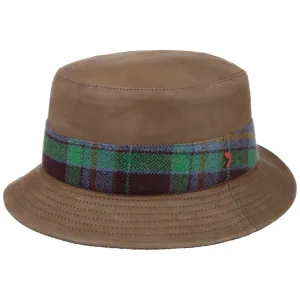 Alfonso D´Este Hats Max Bucket Leather Hat by Alfonso D'Este