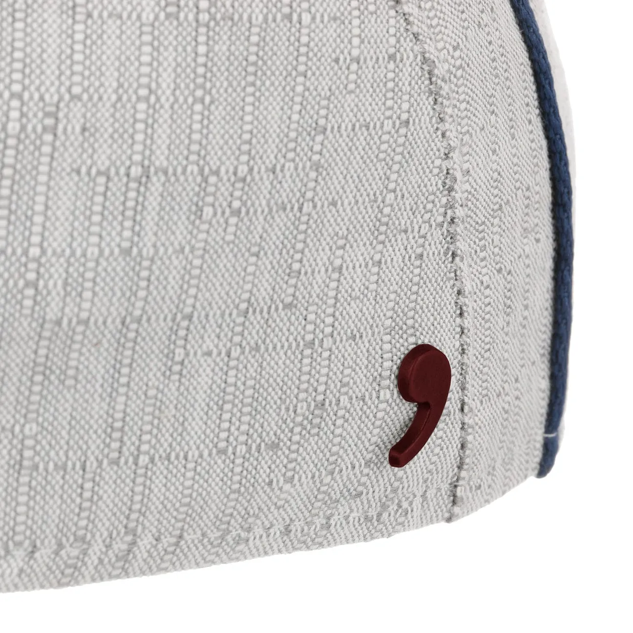 Alfonso D´Este Hats Melcon Linen Mix Flat Cap by Alfonso D'Este