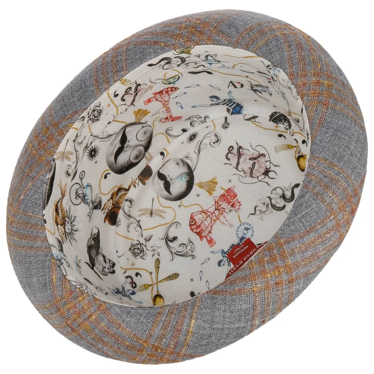 Alfonso D´Este Hats Milavo Pork Pie Cloth Hat by Alfonso D'Este
