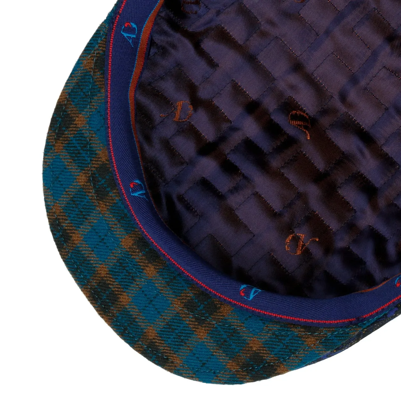 Alfonso D´Este Hats Pavone Flat Cap by Alfonso D'Este