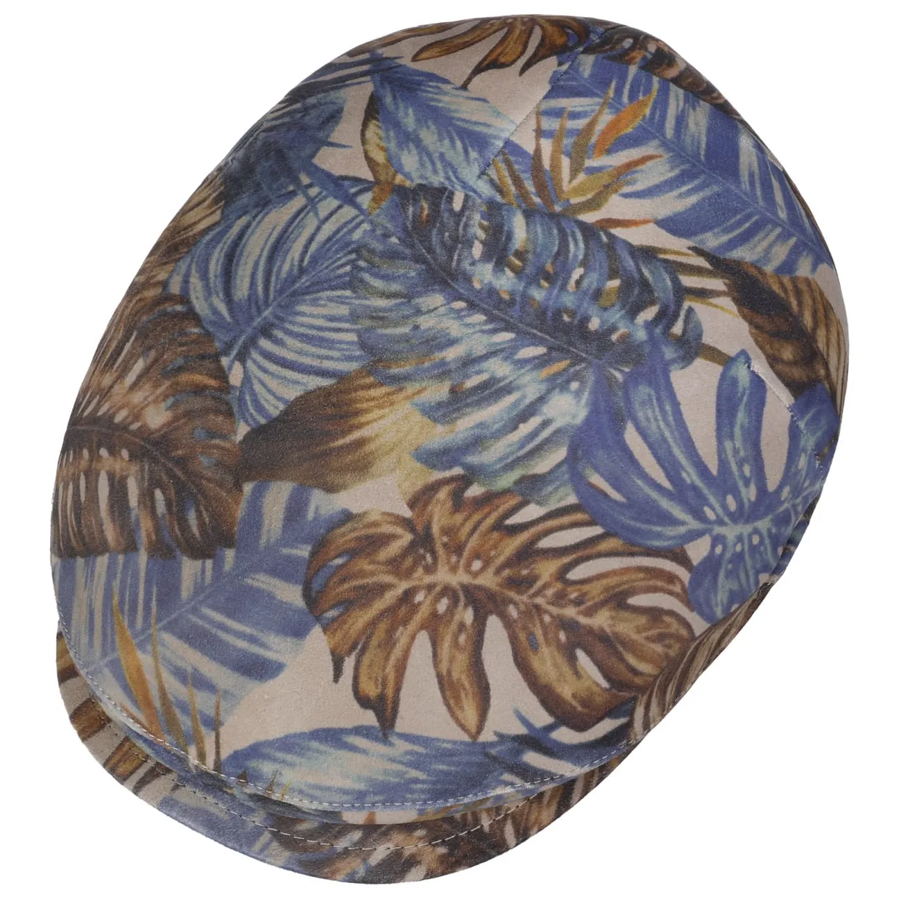 Alfonso D´Este Hats Printed Leather Flat Cap by Alfonso DEste