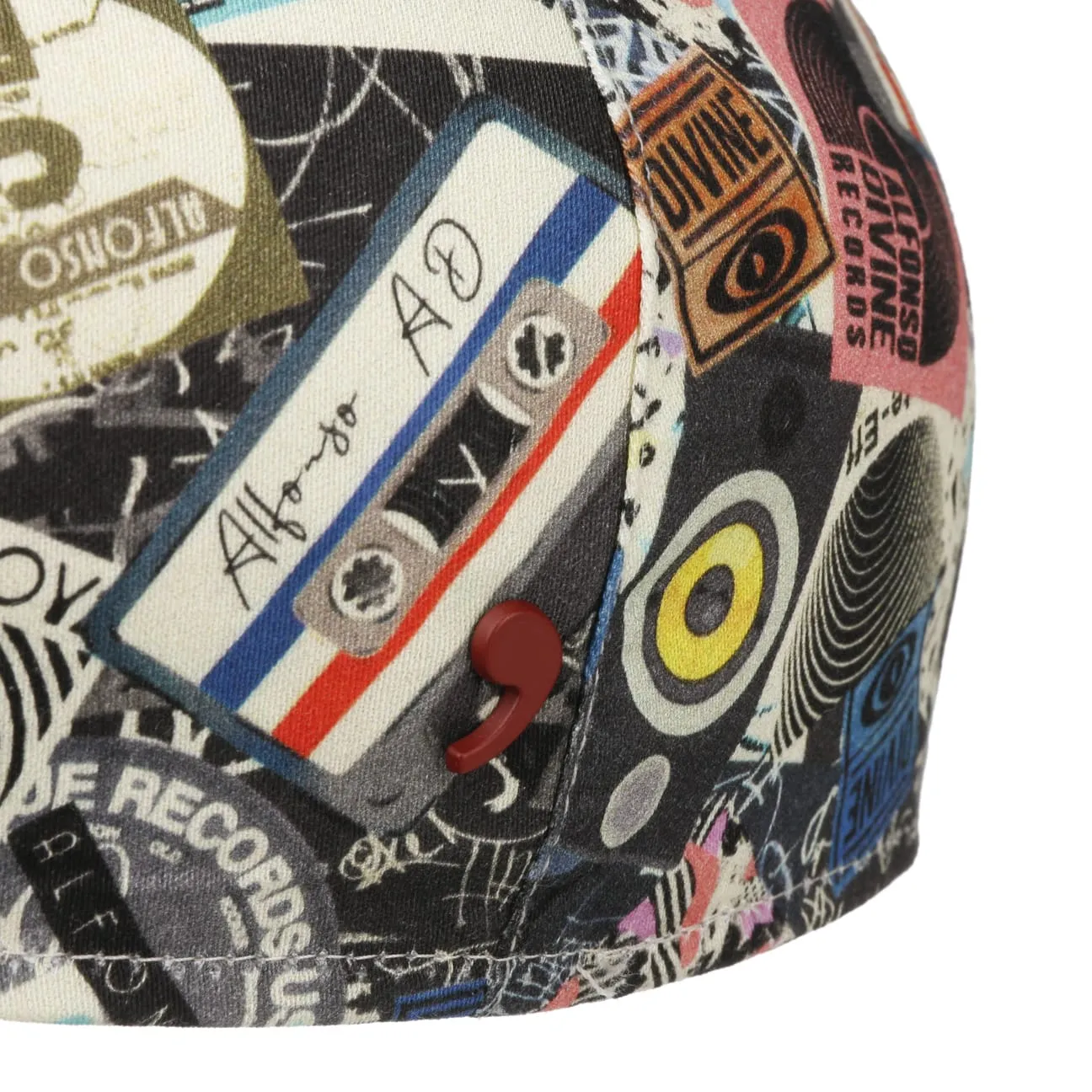 Alfonso D´Este Hats Retro Music Flat Cap by Alfonso D'Este
