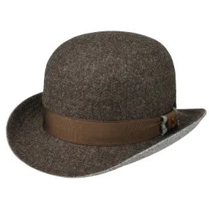 Alfonso D´Este Hats Shetland Wool Bowler Hat by Alfonso D'Este
