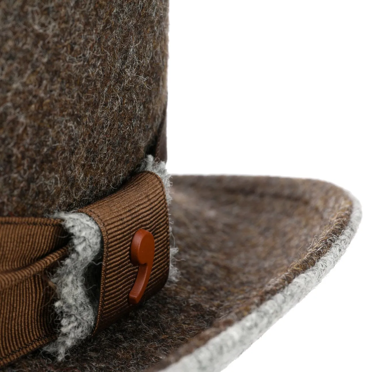 Alfonso D´Este Hats Shetland Wool Bowler Hat by Alfonso D'Este