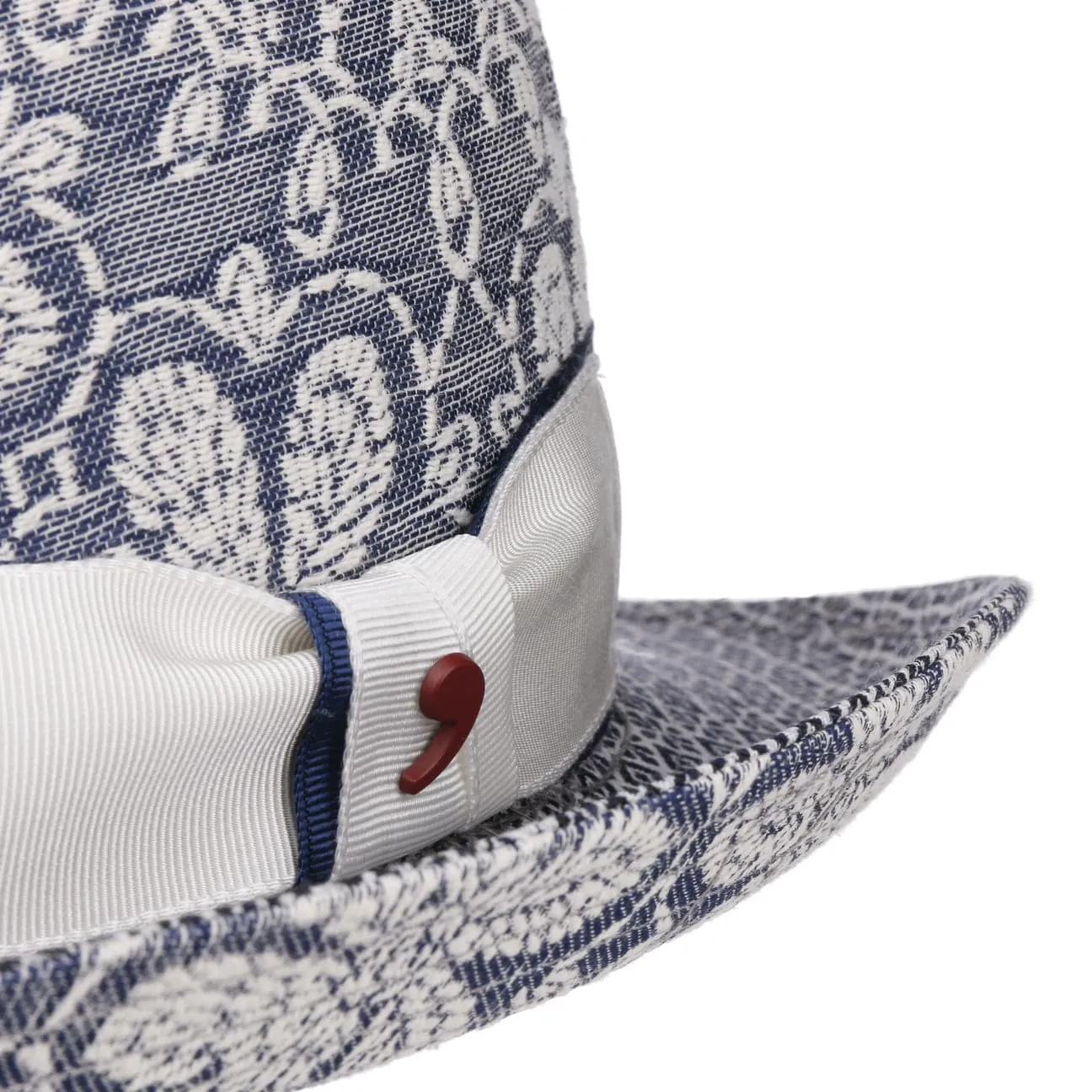 Alfonso D´Este Hats Spencey Flower Bowler Hat by Alfonso D'Este