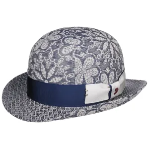 Alfonso D´Este Hats Spencey Flower Bowler Hat by Alfonso D'Este