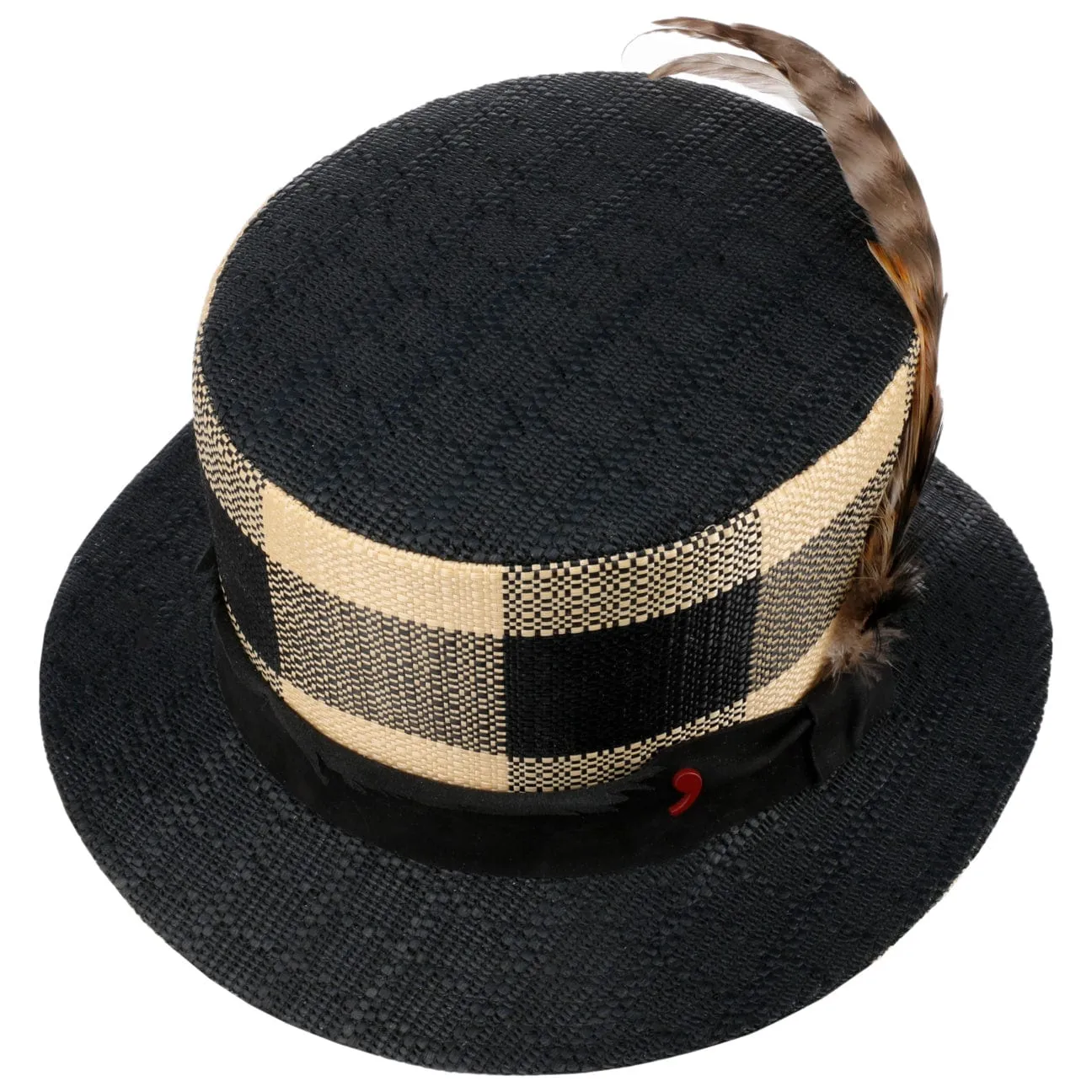 Alfonso D´Este Hats Top Hat with Leather Band by Alfonso D'Este