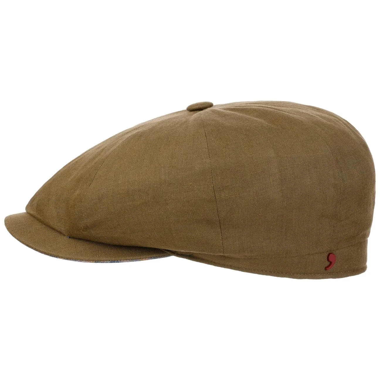 Alfonso D´Este Hats Uni Hemp Flat Cap by Alfonso D'Este