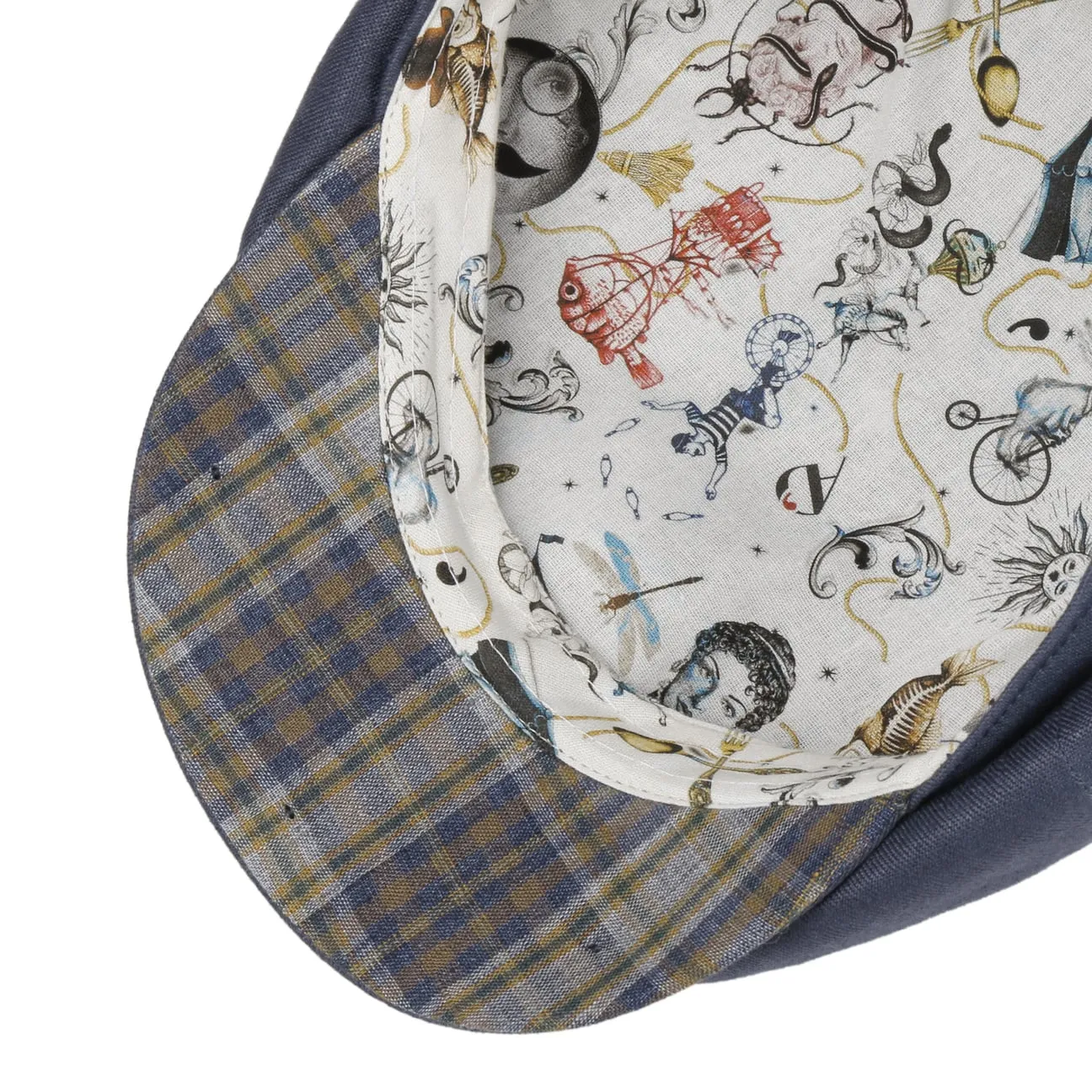 Alfonso D´Este Hats Uni Hemp Flat Cap by Alfonso D'Este