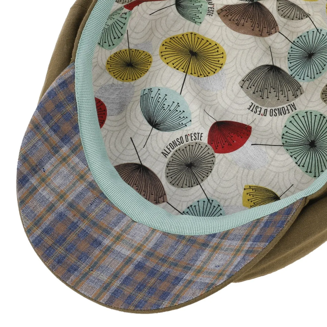 Alfonso D´Este Hats Uni Hemp Flat Cap by Alfonso D'Este