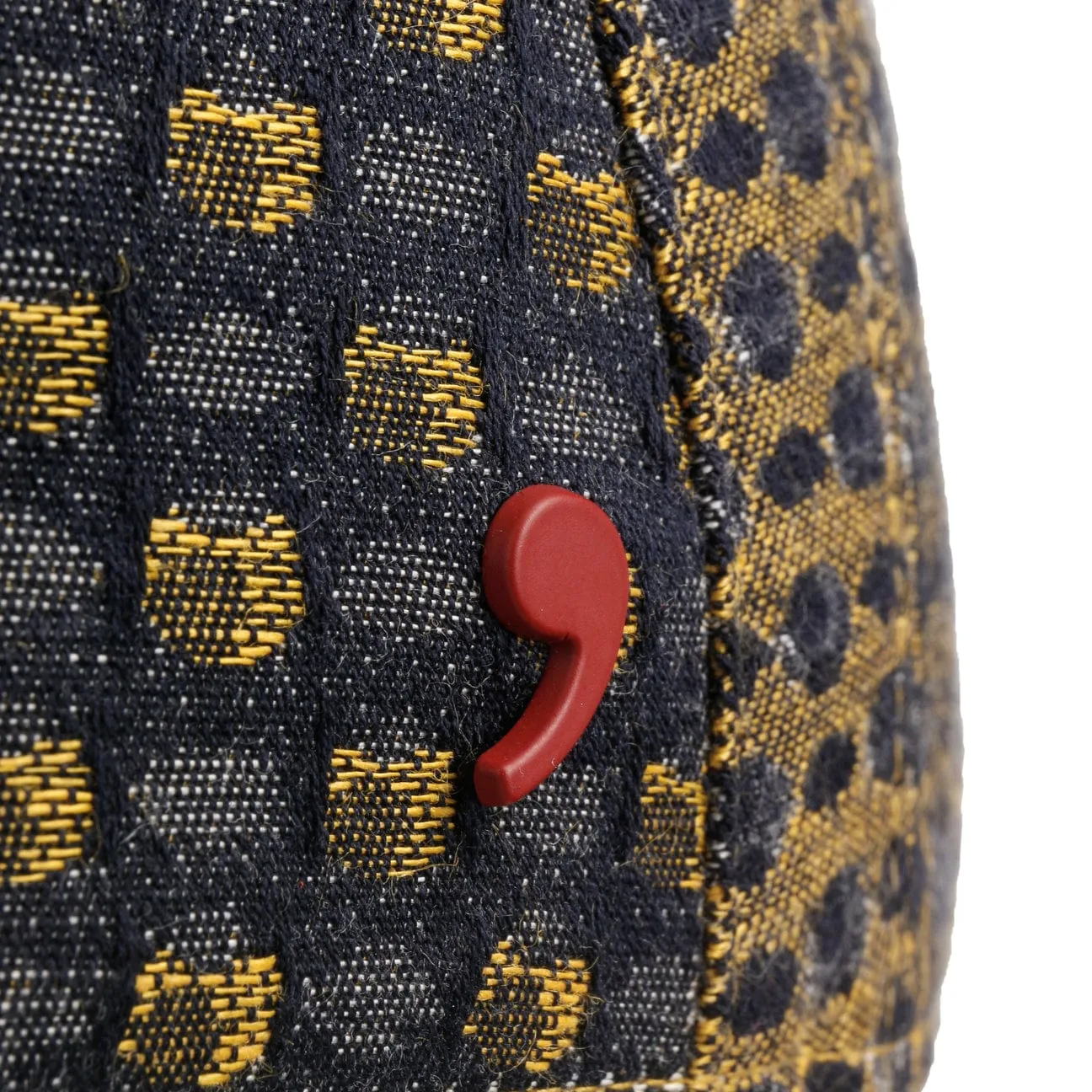 Alfonso D´Este Hats Yellowblue Flat Cap by Alfonso D'Este