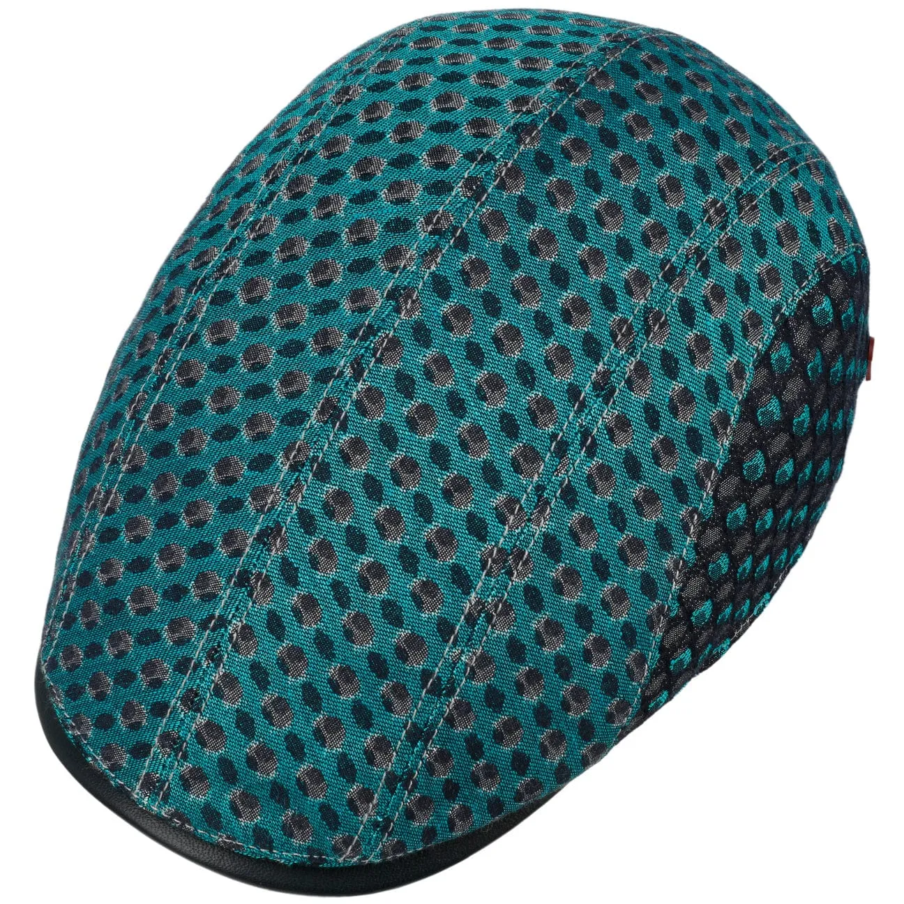 Alfonso D´Este Hats Yellowblue Flat Cap by Alfonso D'Este