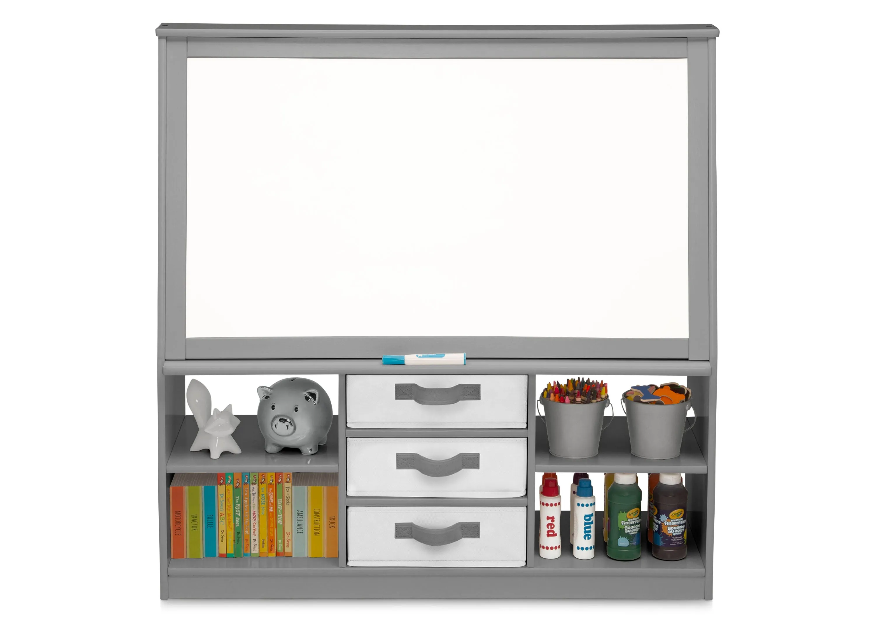 At-Home Artist Center  Deluxe Double-Sided Easel & Storage Unit Babykids_Delta Children_Toy Storage & Bookshelves
