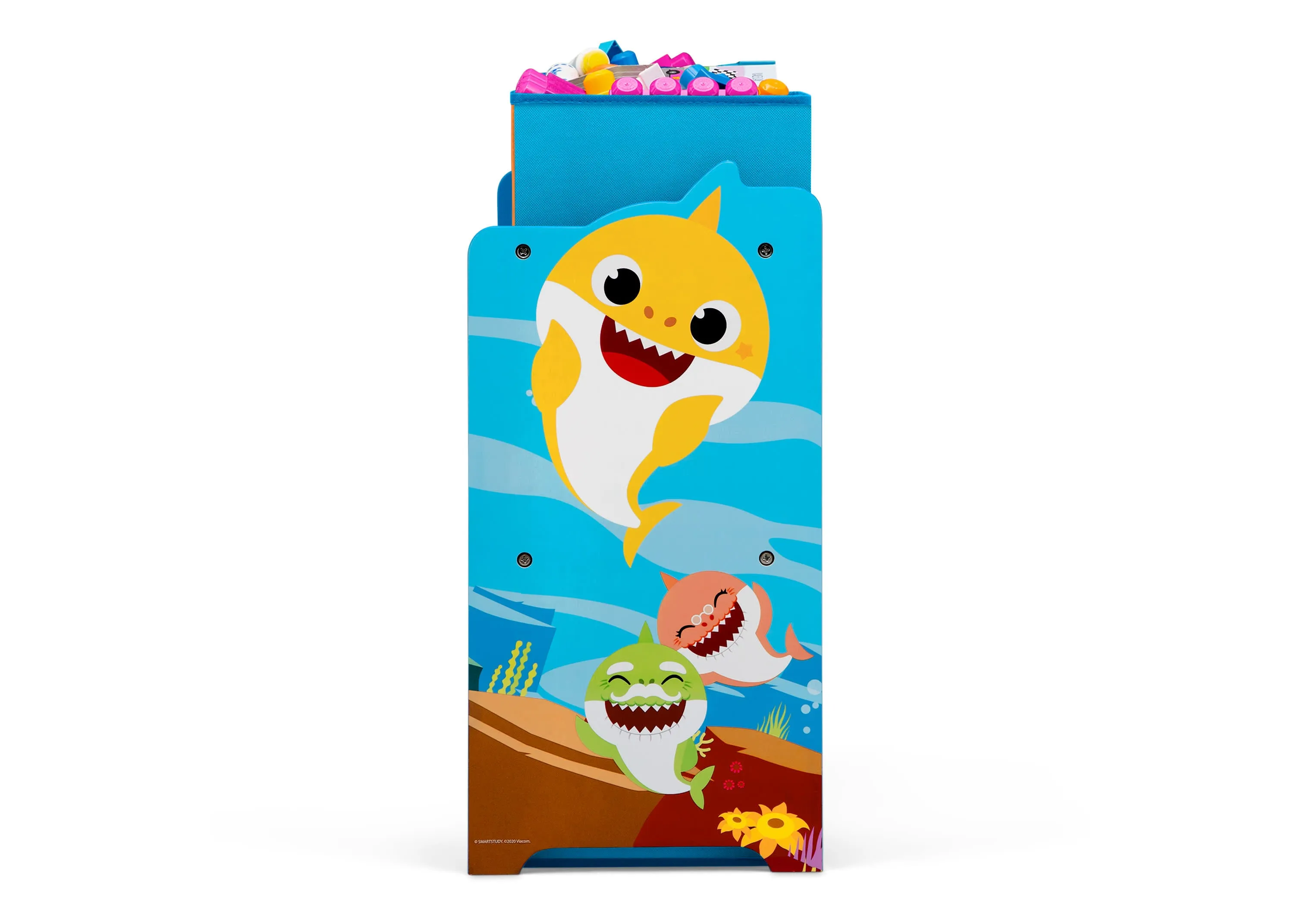 Baby Shark Deluxe 9 Bin Design and Store Toy Organizer Babykids_Delta Children_Toy Storage & Bookshelves
