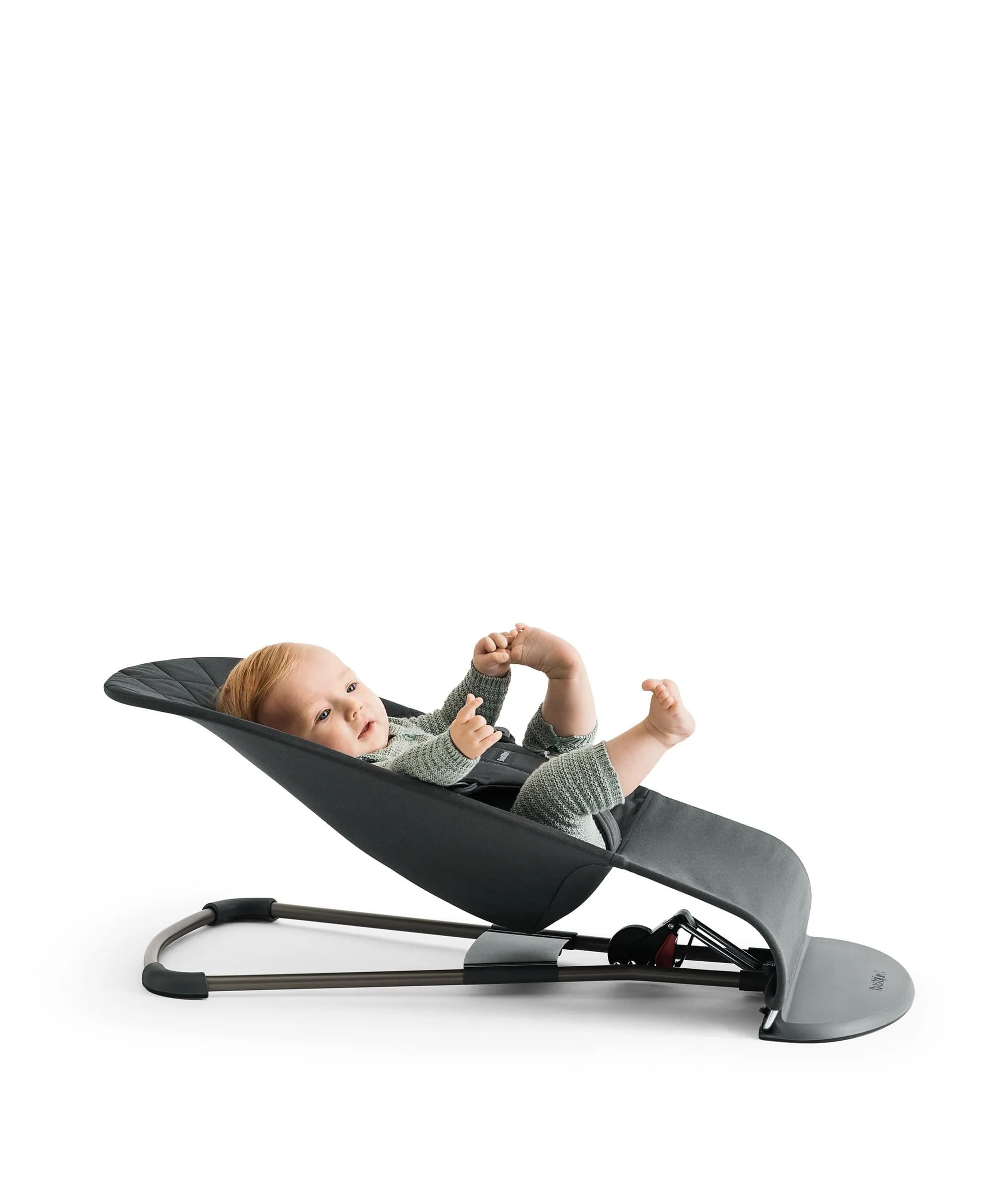 BabyBjrn Baby Bouncer and Toy Bar - Anthracite