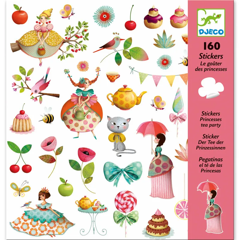 Babykids_Djeco_Toys 160 Stickers - assorted