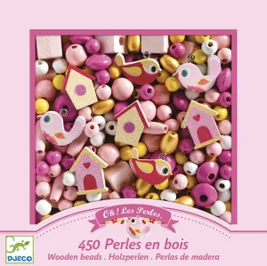 Babykids_Djeco_Toys Birds Wooden Beads