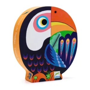 Babykids_Djeco_Toys Coco The Toucan 24pc Puzzle