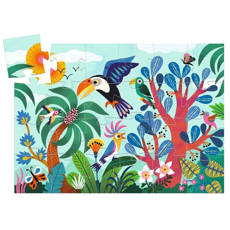 Babykids_Djeco_Toys Coco The Toucan 24pc Puzzle