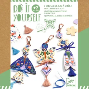 Babykids_Djeco_Toys Do It Yourself Butterfly Bag Charms