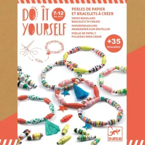 Babykids_Djeco_Toys Do It Yourself - Paper Beads and Bracelets to Create