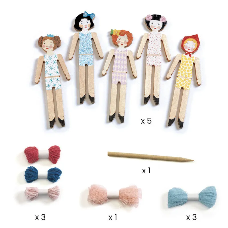 Babykids_Djeco_Toys Do it Yourself -Sweet Night Dolls