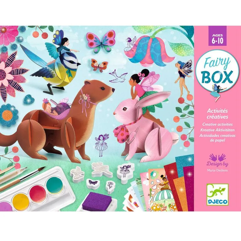 Babykids_Djeco_Toys Fairy Box Multi Craft Set