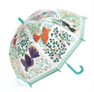 Babykids_Djeco_Toys Flowers & Birds PVC Child Umbrella