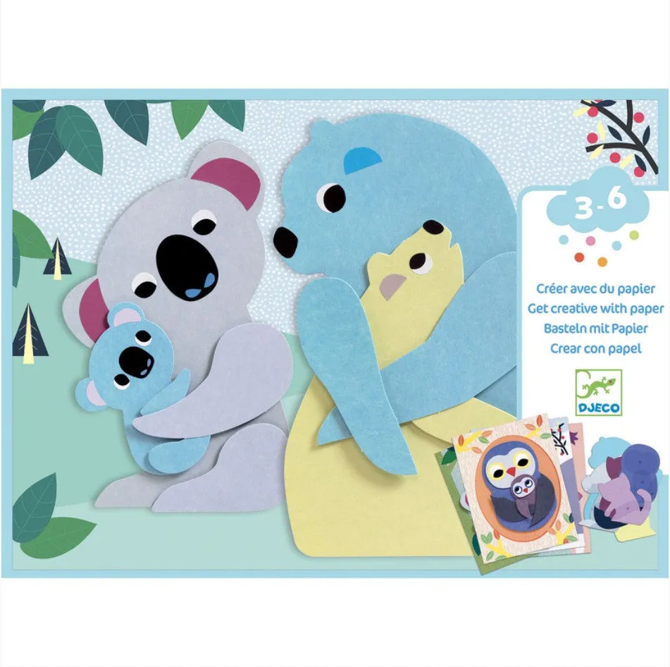 Babykids_Djeco_Toys Hugs Paper Collage