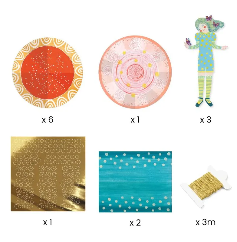 Babykids_Djeco_Toys Paper Dresses Folding Art