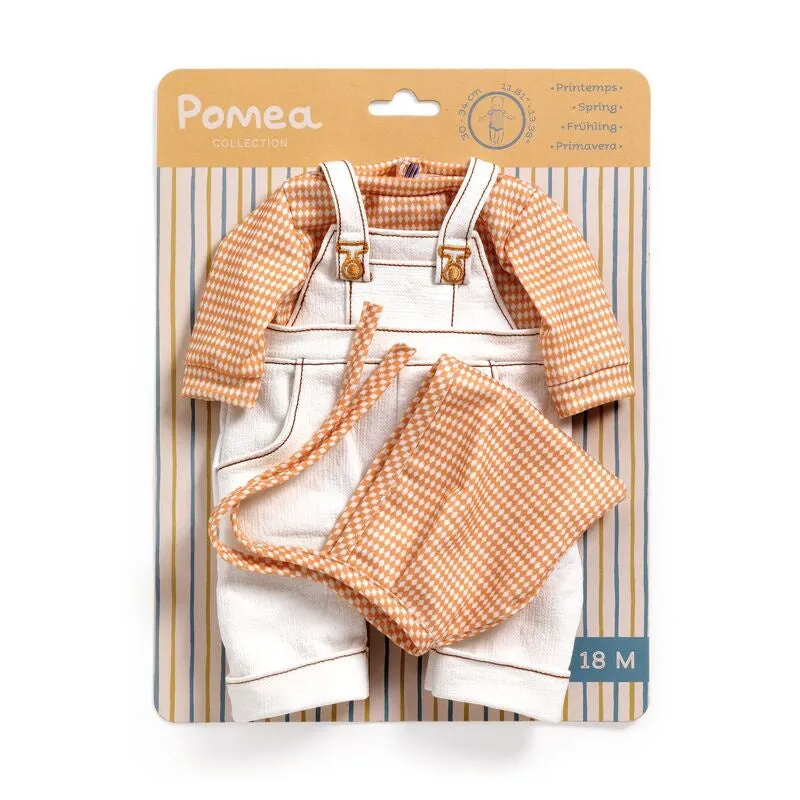 Babykids_Djeco_Toys Pomea Collection Cannelle 3 piece Dolls Outfit